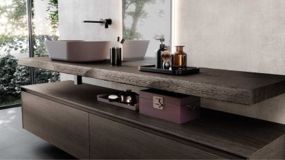 Mobili da Bagno con Maniglia a Gola